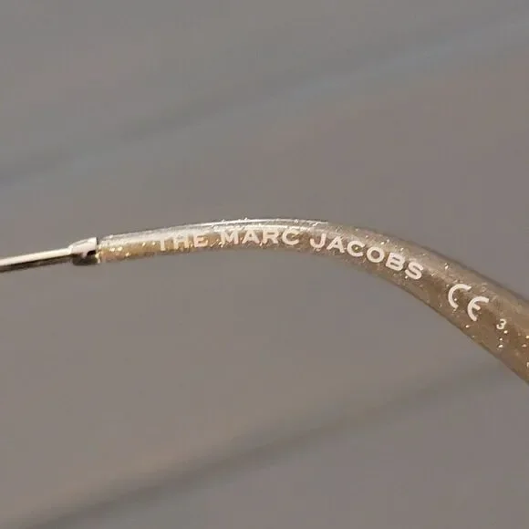 Marc Jacobs Round Shape 59MMAcetate Sunglasses With Gold Hearts For Wo…